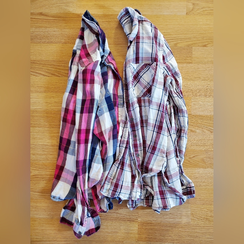 TrueCraft Plaid Long Sleeve Shirts